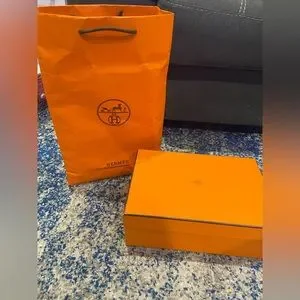 Hermes | Shoes | Hermes Shoe Box With Shopping Bag | Poshmark